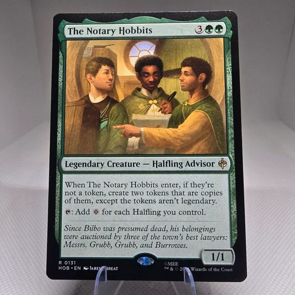 The notary hobbits 131 magic the hobbit